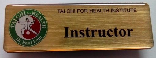 Tai Chi for Health Institute ~ Instructor Badge